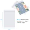 400 Pcs Cellophane Bags, 3x5" 2.8 Mils Cookie Bags for Packaging, Small Cellophane Bags Self Adhesive, Cello Bags Small Clear Plastic Bags for Candy, Dessert, Bakery,Jewelry, Crafts view 2