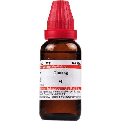 Willmar Schwabe India Homeopathic Ginseng Mother Tincture Q (100ml) - by Venus.Exports