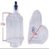 5Pcs Heart Shaped Cupping Cups 1 Cupping Gun Plastic Vacuum Cupping Therapy Set Cupping Kit Cupping Massager with Box view 3