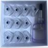 10Pcs Heart Shaped Cupping Cups 1 Cupping Gun Plastic Vacuum Cupping Therapy Set Cupping Kit Cupping Massager with Box view 1