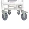 5" Institutional-Grade Replacement Shower Chair Wheels  Set of 4 Locking Casters for Rolling & Commode Chairs, Fits Models DL-1, RL-1 & RCL-1 view 2