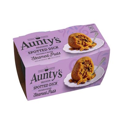 Aunty's Spotted Dick 2 x 95g - 4 PACK