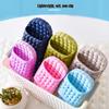 GHYUB Acupressure Massage SlippersMen's/Women's Slippers House Slippers Open ToeAcupressure Massage Slippers Shoes Sandals Mat for Men Women (Color : Blue, Size : EUR42-43) view 3