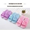GHYUB Acupressure Massage SlippersMen's/Women's Slippers House Slippers Open ToeAcupressure Massage Slippers Shoes Sandals Mat for Men Women (Color : Blue, Size : EUR42-43) view 4