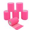 [6 Pack-3" x5Yards] MINGYUE Self Adhesive Bandage Wrap,Athletic Tape,Sports Tape,Wrist and Ankle Wrap Tape,Cohesive Bandage for Vet Tape(Pink) view 1