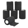 [6 Pack-3" x5Yards] MINGYUE Self Adhesive Bandage Wrap,Athletic Tape,Sports Tape,Wrist and Ankle Wrap Tape,Cohesive Bandage for Vet Tape(Black) view 1