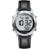 MAUJOY Ladies' American English Digital Talking Watch(Black Leather Strap) Clear Loud Voice for Time, Date & Alarm - Ideal for Women, Elderly, Visually Impaired & Blind view 1