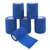 [6 Pack-3" x5Yards] MINGYUE Self Adhesive Bandage Wrap,Athletic Tape,Sports Tape,Wrist and Ankle Wrap Tape,Cohesive Bandage for Vet Tape(Blue) view 1