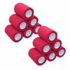 [12 Pack-3" x5Yards] MINGYUE Self Adhesive Bandage Wrap,Athletic Tape,Sports Tape,Wrist and Ankle Wrap Tape,Cohesive Bandage for Vet Tape(Red) view 1