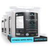 Wipex Fitness Sanitizing Wipes - 800ct Safe BZK & Aloe Vera Wet Wipes for Sanitizing Hands, 4 Pack Bulk Supply, Great for Fitness Centers, Yoga Studios, and Commercial Gyms (4 Pack Roll, 3200 Wipes) view 1