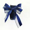 fapecan 20 Yards/ROLL Hazy Yarn Flower Bouquet Packaging Ribbon,Bow Gift Decoration Ribbon Wrapping Christmas Wedding Decorative Ribbon 25MM (Navy Blue) view 1