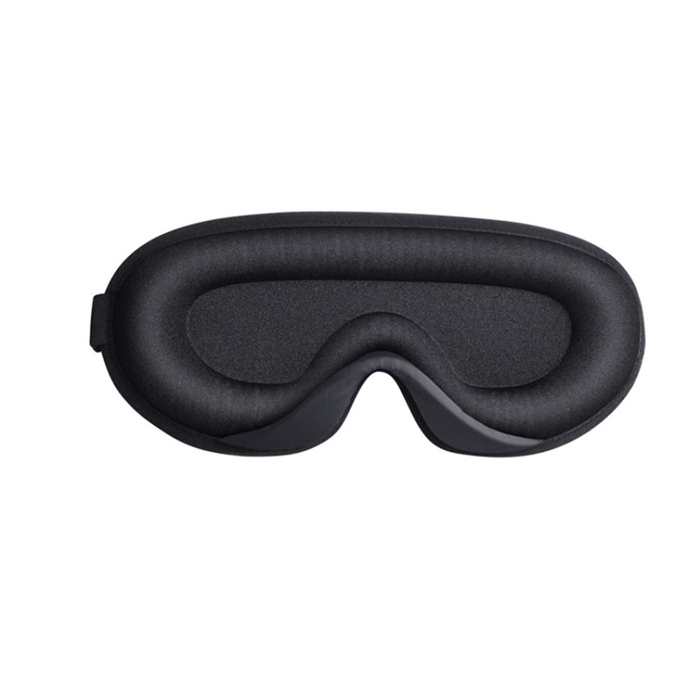 Eye Mask for Sleeping Women and Men, 3D Contoured Sleep Mask, Soft Breathable Blackout Eye Shades Blindfold for Travel, Naps, Yoga, Plane, Night 1PCS Black