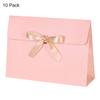 10 Pcs Envelopes Gift Box with Bow Ribbon Silky Scarf Glove Packing Bag Cardboard Large Envelopes Present Box Party Gift Wrapping Bags for Christmas Birthday Wedding Festival Present Boxes 28x21x9CM view 2