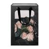 10 Pack Gift Bags with Handles and Clear Window,Tote Kraft Paper Bags Flower Bouquet Wrapping Bags Favor Bags Florist Gift Packing Bags for Wedding Party Anniversary Birthday Bridal Shower