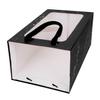 10 Pack Gift Bags with Handles and Clear Window,Tote Kraft Paper Bags Flower Bouquet Wrapping Bags Favor Bags Florist Gift Packing Bags for Wedding Party Anniversary Birthday Bridal Shower view 3