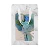 10 Pack Gift Bags with Handles and Clear Window,Tote Kraft Paper Bags Flower Bouquet Wrapping Bags Favor Bags Florist Gift Packing Bags for Wedding Party Anniversary Birthday Bridal Shower view 1