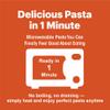 Pasta Zing Fully Cooked Spaghetti Pasta, Ready to Eat in 1 Minute, 14g Protein per Pack, Al Dente Bite, Shelf-Stable Italian Durum Wheat Pasta, BPA-Free Pouch, 7.05 oz Pack of 7 view 3