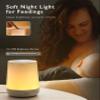 Baby Sound Machine, Momcozy White Noise Machine for Baby Sleeping with Night Light, Toddler Sleep Trainer 34 Soothing Sleep Sounds, Timer, App Remote Control, Personal Sleep Routine Alarm Clock(Blue) view 4
