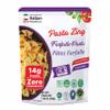 Pasta Zing Farfalle Pasta, Authentic Italian Al-Dente Texture, Ready in 1 Minute, 14g Protein 4g Fiber, Made with 100% Durum Wheat, Zero Sodium, Clean Label Shelf-Stable, 7.05 oz Pouch, Pack of 7 view 1