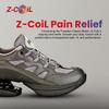 Z-Coil Women's Freedom Pain-Relief Footwear, Grey, Open Coil, 9 view 3