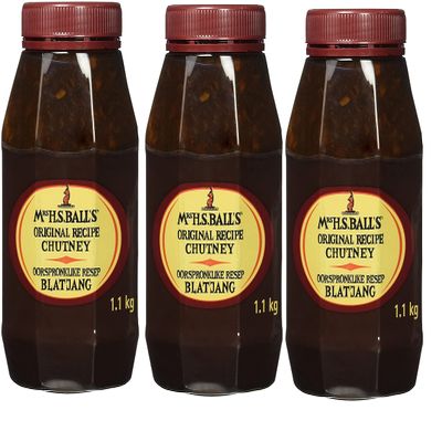 Mrs H.S.Ball's Original Chutney (1.1Kg) (Pack of 3)
