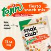 Snak Club Tajin Fiesta Snack Mix, Peanuts, Crunchy Peanuts, Toasted Corn, and Pepitas with Chili and Lime Seasoning, Mild, No Artificial Colors or Flavors, 11 oz Resealable Bag view 3