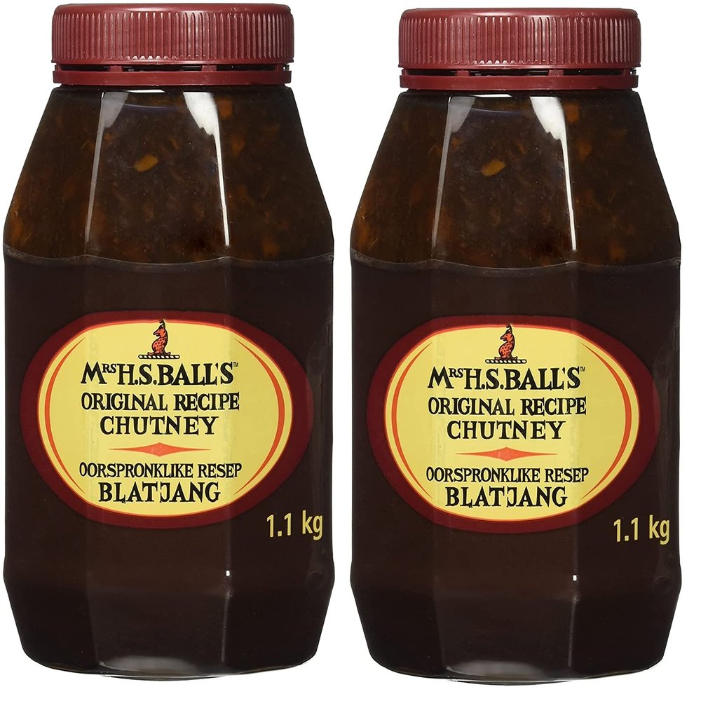 Mrs H.S.Ball's Original Chutney (1.1Kg) (Pack of 2)