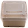 29oz Compostable Eco Friendly Container trays with Lids - Rectangular Oblong Tree Free Sugarcane Bagasse Meal Prep Bento Boxes Take Out Catering Microwavable Deep Container by EcoQuality (250) view 3