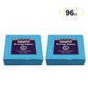 Party Essentials Paper 2-Ply Square Color Napkins, 9.875" x 9.875" Cocktail Beverage, Bright Blue, 96-Count view 3