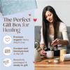 Unboxme Comforting Care Package for Women - Organic Self-Care Get Well Soon Gift Basket with Fluffy Socks, Lemon Ginger Tea Set, Sea Salt, Scented Candle - Ideal Post-Surgery & Feel Better Basket view 2