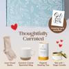 Unboxme Comforting Care Package for Women - Organic Self-Care Get Well Soon Gift Basket with Fluffy Socks, Lemon Ginger Tea Set, Sea Salt, Scented Candle - Ideal Post-Surgery & Feel Better Basket view 3