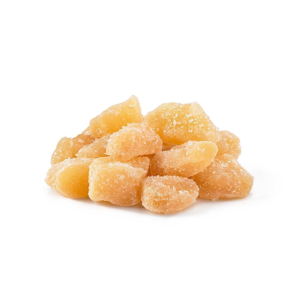 Anna and Sarah Unsulphured Crystallized Ginger Chunks in Resealable Bag, 2 lbs Pack of 2 - Total 4 Lbs