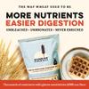 Sunrise Flour Mill USDA Organic 7-Grain Heritage Pancake Mix | Enjoy Fluffy & Tasty Waffles | Easier to Digest with Less Bloating | Zero Additives (5 lbs) view 4