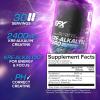 EFX Sports Kre-Alkalyn Pro | pH Correct Creatine Monohydrate Pill Supplement | Muscle Building Pre Workout for Men & Women | 30 Servings, 60 Capsules view 3