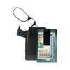 ThinOptics Stainless Steel Slim Wallet with Readers/Reading Glasses Rectangular, Black, Black, 2.5 view 4