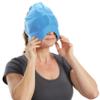 Aculief Headache, Migraine, & Stress Relief Hat - Natural Ice Mask for Tension & Muscle PainSupports Relaxation, Soreness, Sinus Alleviation, Chemo -Stretchy, Comfortable, & Cool WearableLight Blue view 1