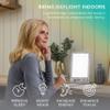 Verilux HappyLight Luxe - Light Therapy Lamp with 10,000 Lux, UV-Free, LED Bright White Light with Adjustable Brightness, Color, Countdown Timer, & Stand - Boost Mood, Sleep, Focus (White Marble) view 2