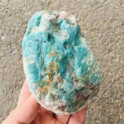 1PC 400G-500G Natural Raw Gemstone Rough Chrysocolla Stone Fynchenite Crystal Mineral Specimen for Sale