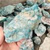 1PC 400G-500G Natural Raw Gemstone Rough Chrysocolla Stone Fynchenite Crystal Mineral Specimen for Sale view 4