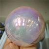 1PC 75mm-80mm Fashion Crystal Stone Healing Crystal Natural Angel Aura Rose Quartz for Sale view 4