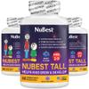 NuBest Tall Kids - Multivitamins & Minerals for Age 2 to 9 - Bone Strength & Immunity Support - Helps Kids, Toddlers Healthy - Animal Shapes - 180 Chewable Berry Tablets | 3 Months Supply view 1