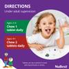NuBest Tall Kids - Multivitamins & Minerals for Age 2 to 9 - Bone Strength & Immunity Support - Helps Kids, Toddlers Healthy - Animal Shapes - 180 Chewable Berry Tablets | 3 Months Supply view 3