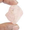 107.05 Ct. Natural Reiki Healing Rough Raw Rose Quartz Gemstone for Crystal Therapy, Chakra Balancing, Meditation, Tumbling FJ-433 view 3