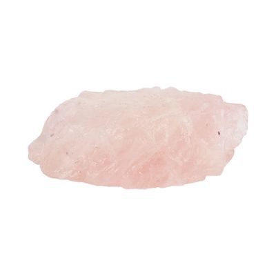 113.3 Ct. Untreated Raw Rough Natural Rose Quartz Certified Healing Crystal Loose Gemstone for Multi Purpose FJ-424