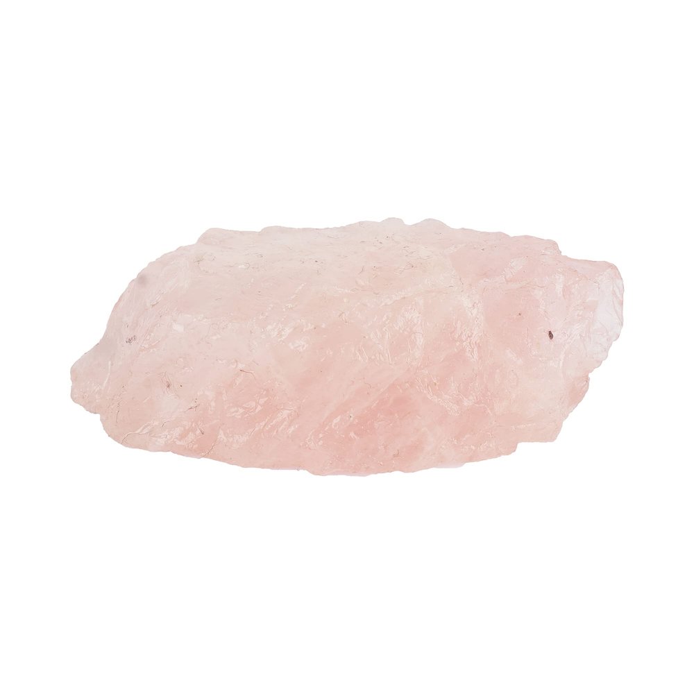 113.3 Ct. Untreated Raw Rough Natural Rose Quartz Certified Healing Crystal Loose Gemstone for Multi Purpose FJ-424
