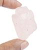 171.05 Ct. Natural Reiki Healing Rough Raw Rose Quartz Gemstone for Crystal Therapy, Chakra Balancing, Meditation, Tumbling FJ-427 view 2