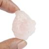 138.75 Ct. Natural Large Crystal Reiki Chakra Rose Quartz Stone for Tumbled, Meditation & Reiki Crystal Healing FJ-436 view 2