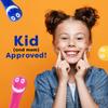 Kids' Soft Toddler Toothbrush, Gentle Bristles for Home, School, Camp, Sleepovers - Folding Handles for Tiny Hands (3 Pack) view 4