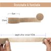 [24 Pack-1" x5Yards] MINGYUE Self Adhesive Bandage Wrap,Athletic Tape,Sports Tape,Wrist and Ankle Wrap Tape,Cohesive Bandage for Vet Tape(Brown) view 3
