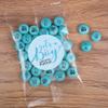 24ct Custom Blue It's a Boy Candy Baby Shower Favors with Milk Chocolate Minis (24 Pack) Blue Birth Announcement Favors view 1